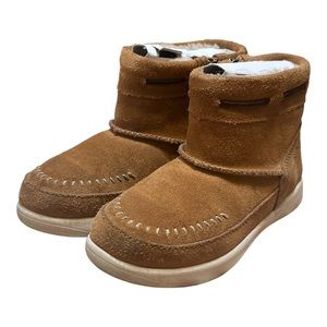 UGGs - Kids Tan UGGs, Size 12/30, T Cali Moc Campfire, Booties.